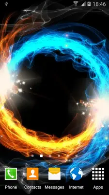 Fire & Ice Live Wallpaper android App screenshot 7